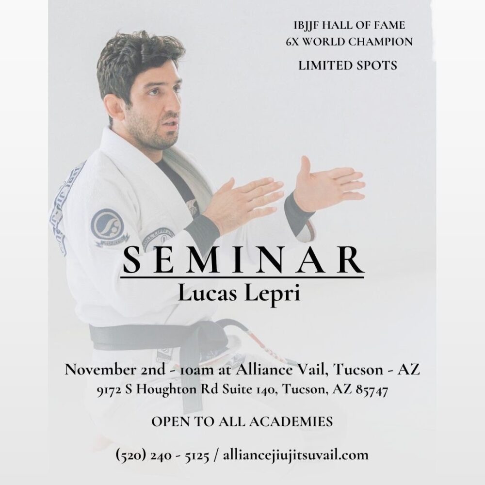 Alliance Jiu Jitsu – Vail Lucas Lepri Seminar